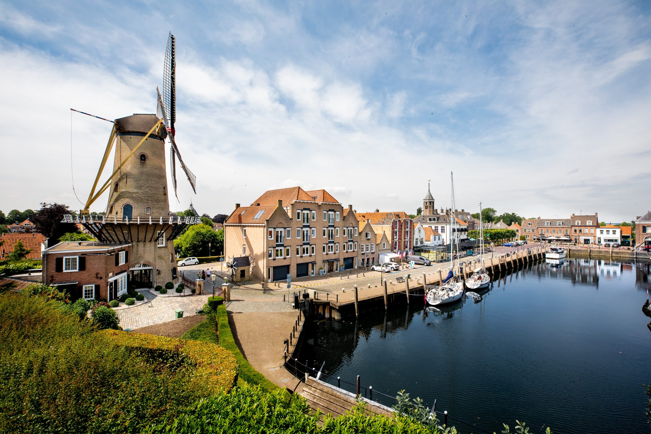 Vestingstad Willemstad in de omgeving