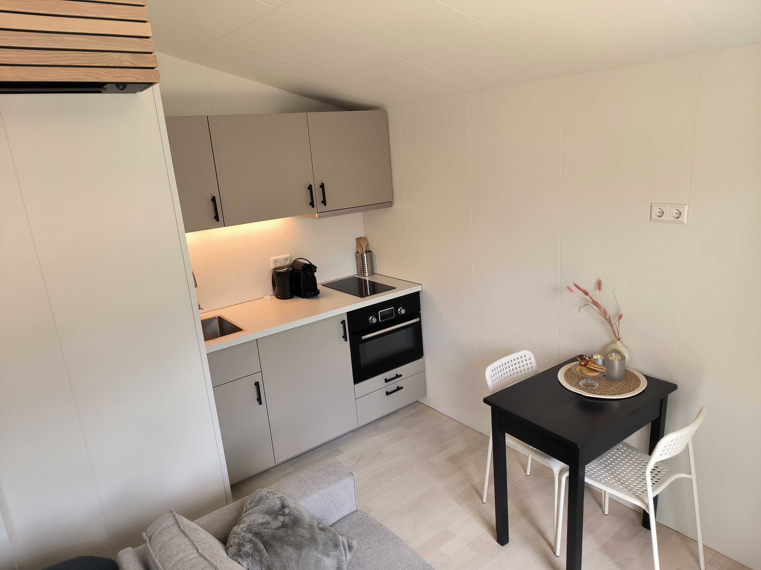 Knusse 2-persoons chalet in de tuin van de Mariafarm