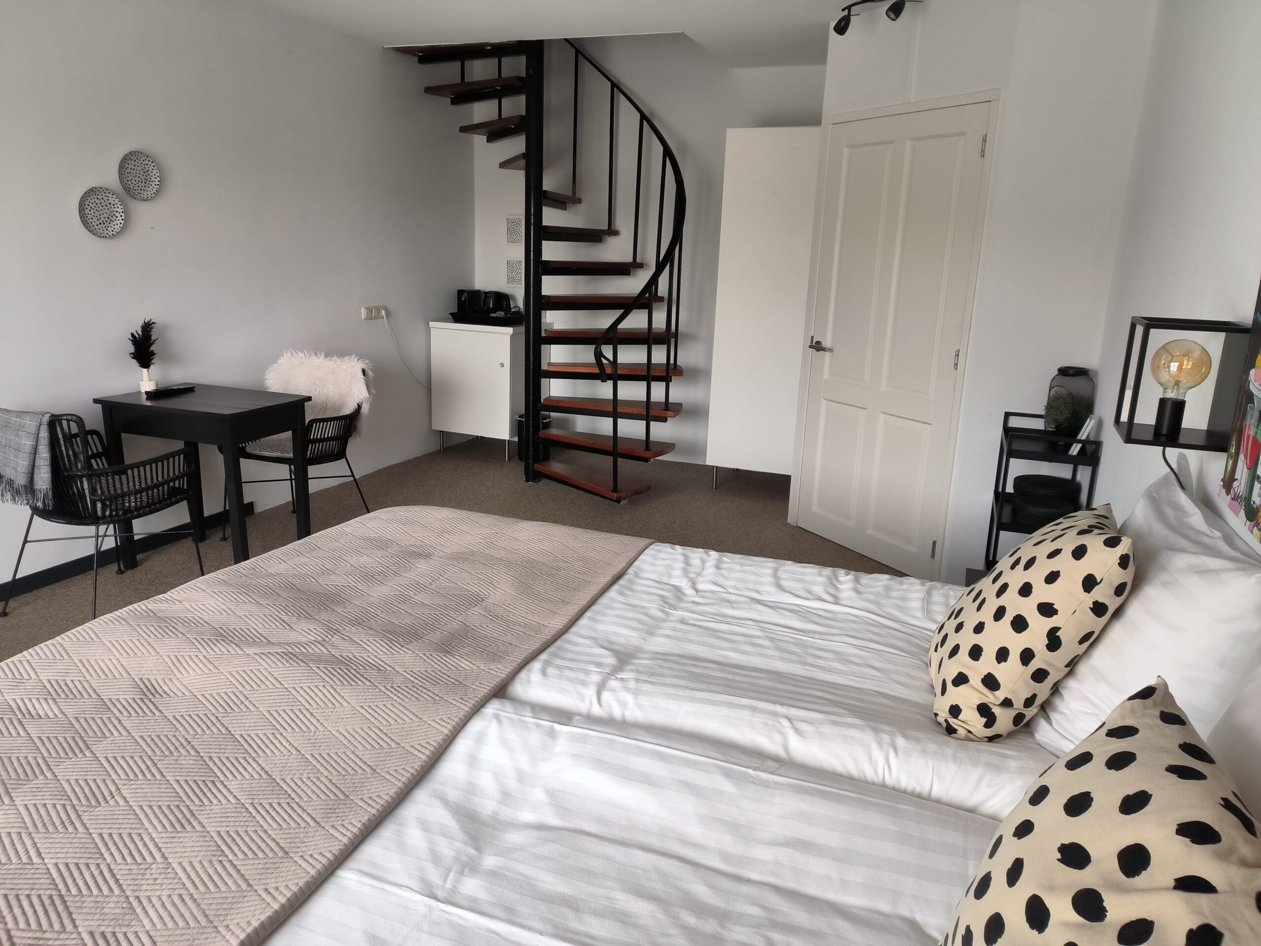 Luxe boutique hotelkamer in de Mariafarm